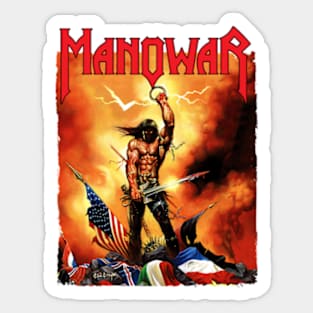 Manowar Sticker